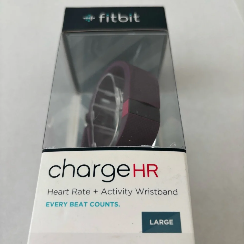 Fitbit Charge HR Wristband - Plum Large